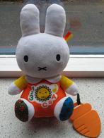 Nijntje Miffy vrolijk gekleurd merk Clementoni met bijtstuk, Ophalen of Verzenden, Zo goed als nieuw, Konijn