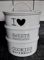 Riverdale koekjes/chocolade trommel - I love sweets, Ophalen of Verzenden, Gebruikt