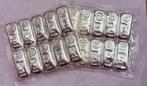 10x 50 gram zilver / GC Verstegen / 999 zilver, Postzegels en Munten, Edelmetalen en Baren, Ophalen of Verzenden, Zilver