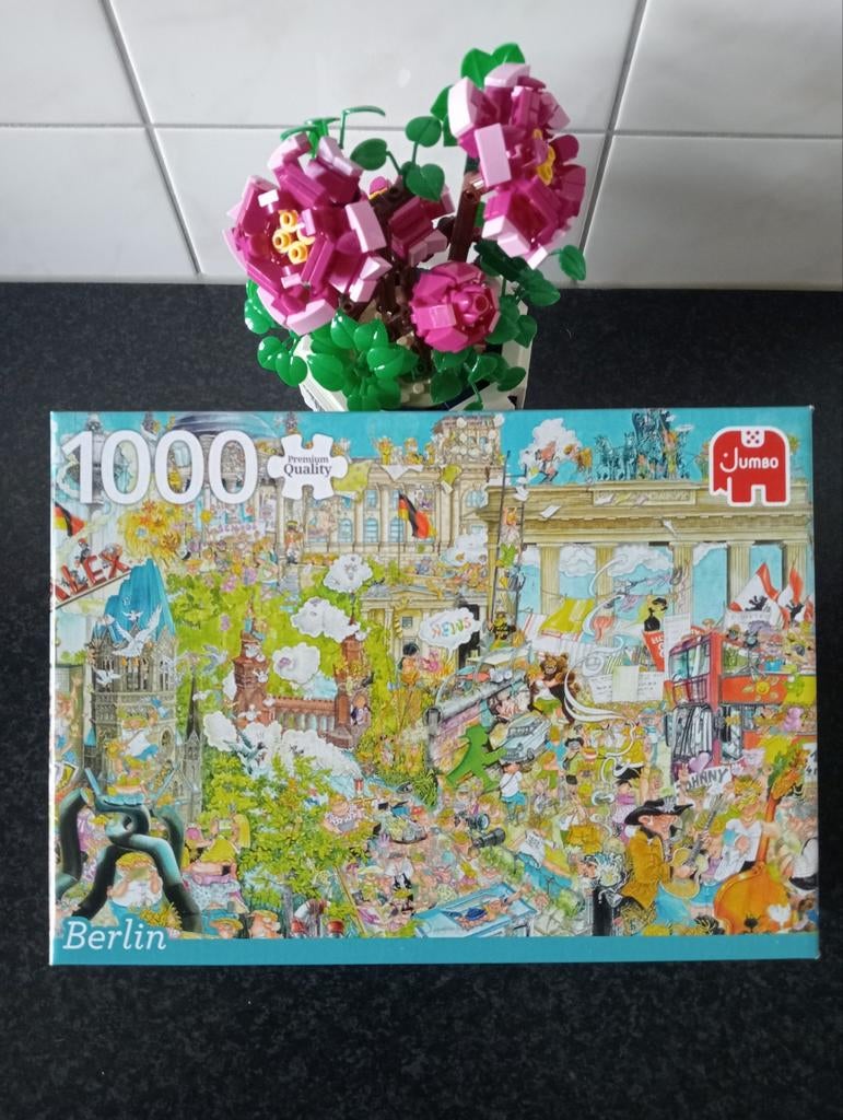 Jumbo Puzzel " Komische Stad Berlin " Nieuw., Ophalen of Verzenden, 500 t/m 1500 stukjes, Nieuw, Legpuzzel