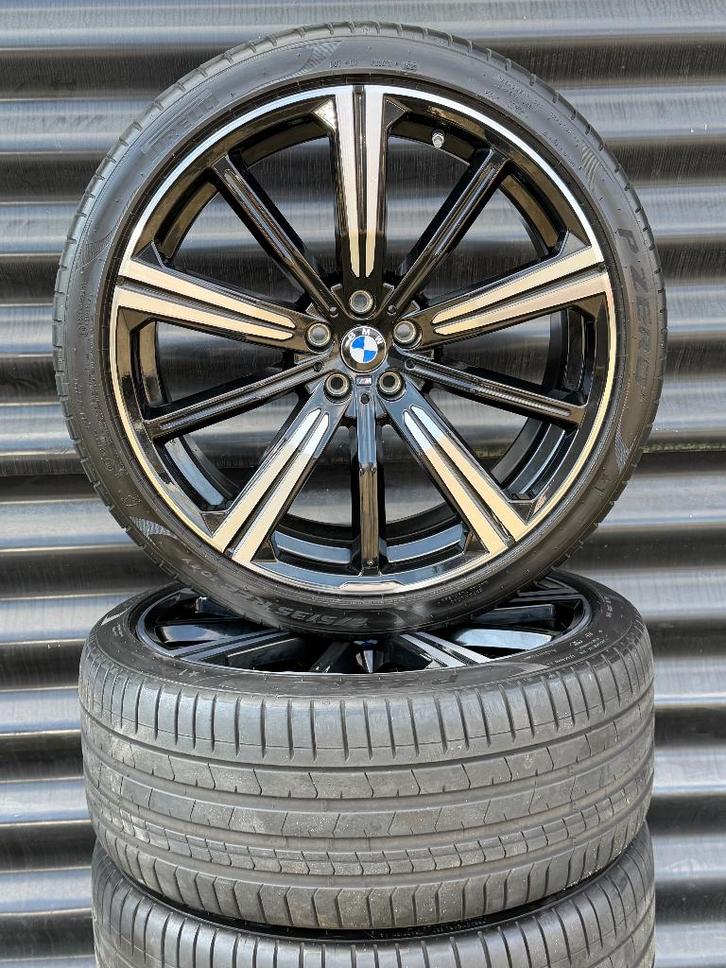 22” Orig Bmw Styling 749M G05 X5 X6 G06 velgen banden, Auto-onderdelen, Banden en Velgen, Band(en), Zomerbanden, Overige maten