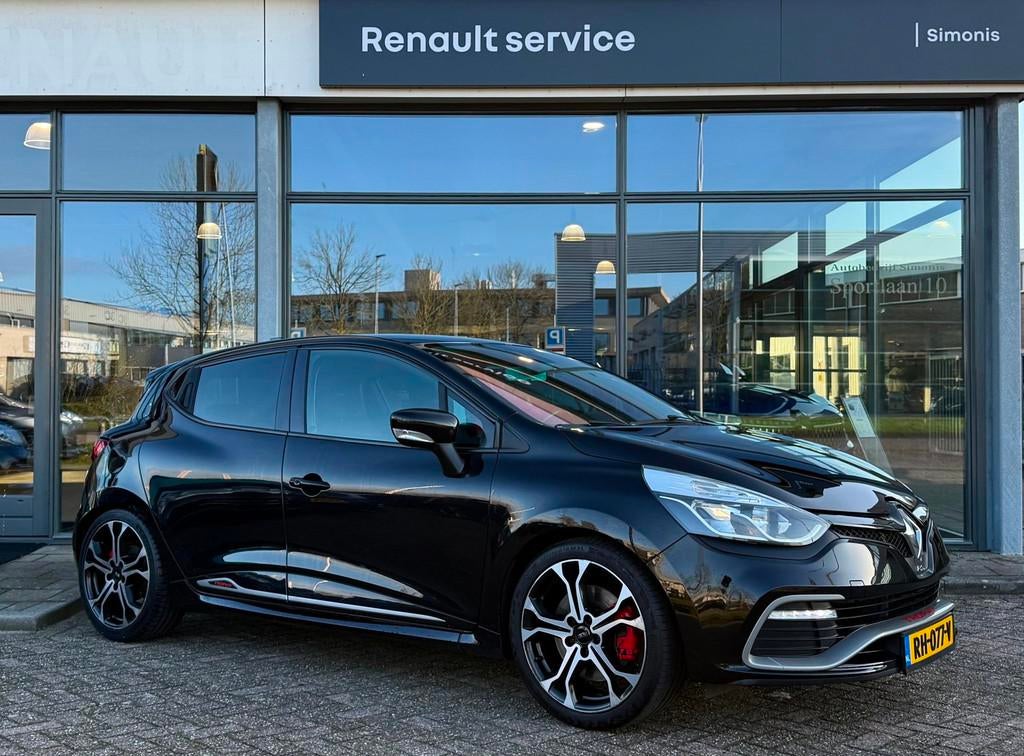 Renault Clio 1.6 R.S. Trophy | R.S. Monitor | A. Camera | P., Gebruikt, 4 cilinders, Zwart, Bedrijf
