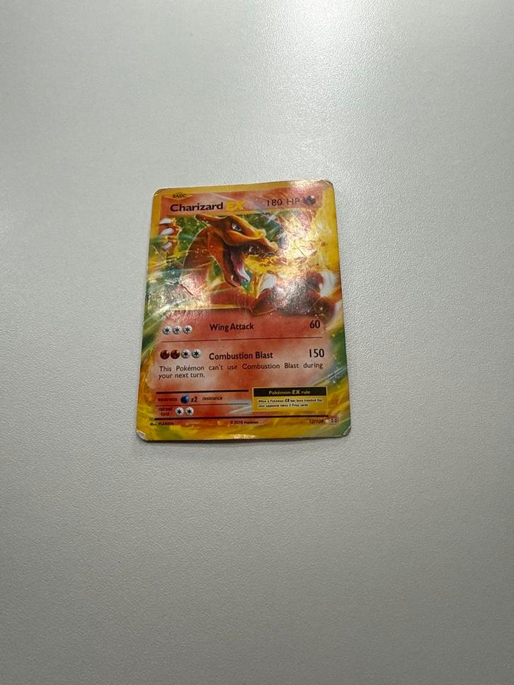 Pokémon Kaarten - Charizard, Klawf, Lycanroc, Great Tusk, Hobby en Vrije tijd, Verzamelkaartspellen | Pokémon, Gebruikt, Meerdere kaarten