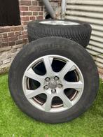 Audi velgen 17 inch met continental all-season banden, Ophalen of Verzenden, Gebruikt