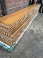 Oude vloer planken. Lamelparket. Gelakte fineer, Ophalen, Vloerdelen of -planken, Zo goed als nieuw, 10 m² of meer