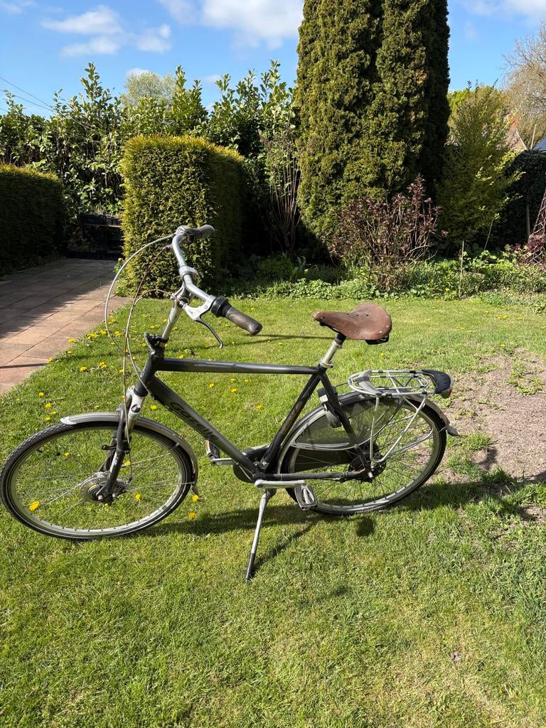 Gazelle Chamonix herenfiets- 8 versnellingen, Fietsen en Brommers, Fietsen | Heren | Herenfietsen, Ophalen, Gebruikt, Versnellingen