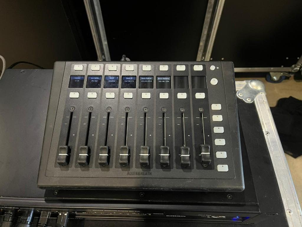 Allen & heath ip8 fader controller, Gebruikt, Overige typen, Allen & heath, Ophalen of Verzenden