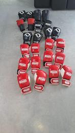 Boks handschoenen en stoot trap kussens, Ophalen, Zo goed als nieuw, Bokshandschoenen