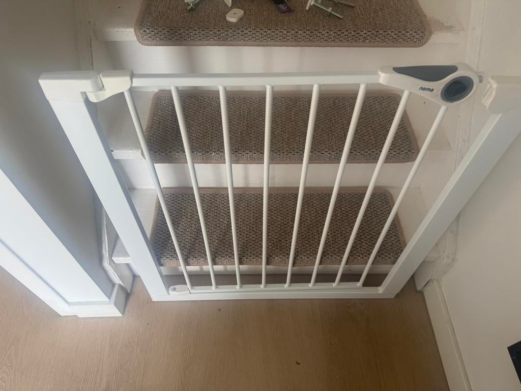 Traphekje Noma, Kinderen en Baby's, Traphekjes, Gebruikt, Ophalen of Verzenden, Klemhekje, Metaal of IJzer