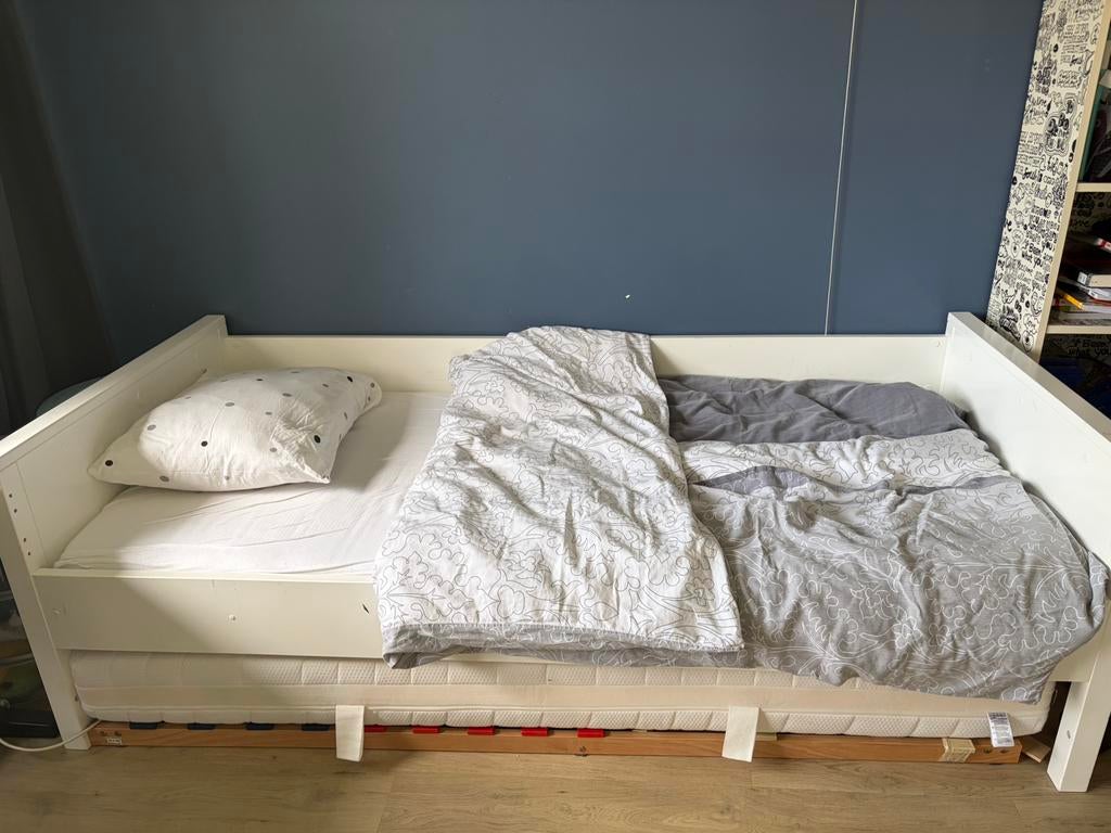 Bopita bed 90 bij 200, Huis en Inrichting, Slaapkamer | Bedden, Ophalen, Gebruikt, 90 cm, Eenpersoons