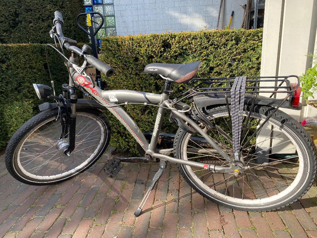 Kinderfiets, Ophalen, Gebruikt, Batavus Snake, Terugtraprem