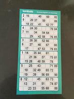 Bingo tickets ongeveer 1800 stuks, Ophalen