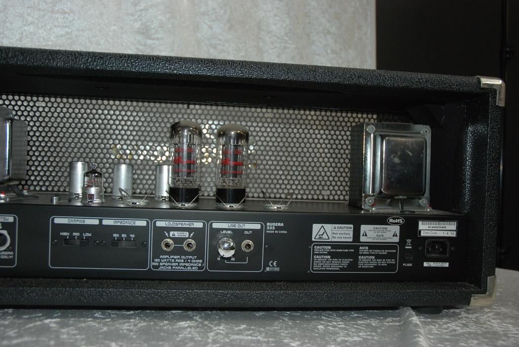 Bugera 333, full buizen,  120 watt, 3 channel,  <25251643>, Ophalen, Gebruikt, Bugera, .