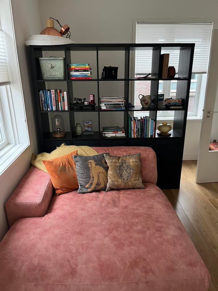Super zachte loveseat/hoekbank, Huis en Inrichting, Ophalen, Hoekbank, Tweepersoons, Zo goed als nieuw