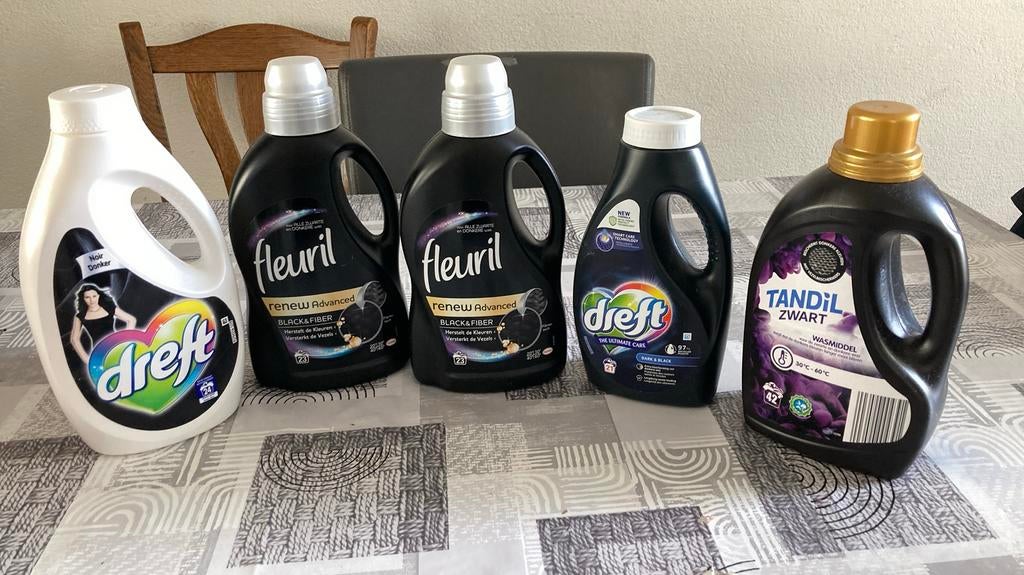 Dreft,Fleuri en Tandil vloeibare wasmiddel voor donkere was., Ophalen of Verzenden, Schoonmaakmiddel