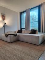 Bank Lounge hoek, Wit Haco Dream, wit/bruin/lichtbruin, Huis en Inrichting, Banken | Bankstellen, Ophalen, 250 tot 300 cm, 100 tot 125 cm