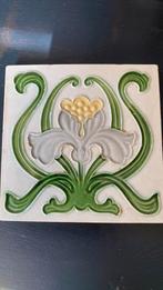 Antieke tegel in zeer goede staat begin 1900, Antiek en Kunst, Ophalen of Verzenden
