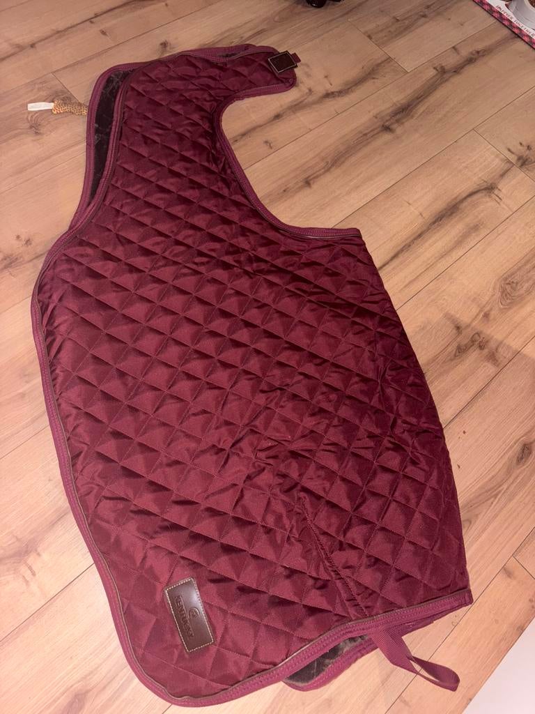 Kentucky bordeaux uitrijdeken 160g M, Ophalen of Verzenden, Zo goed als nieuw