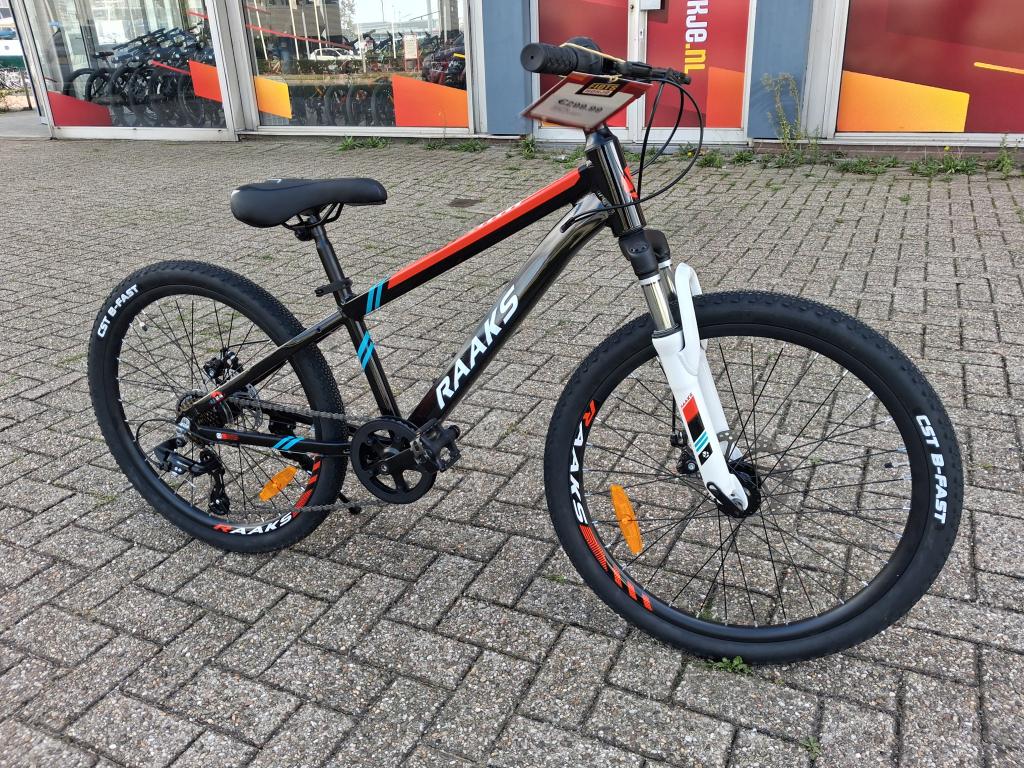 Fietshokje Beverwijk: Raaks Dakar MTB 24 inch S7 NIEUW, Fietsen en Brommers, Fietsen | Mountainbikes en ATB, Hardtail, Heren, Niet ingevuld