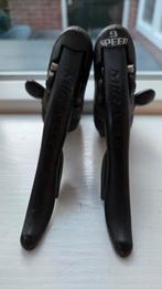 Campagnolo mirage remgrepen 9 speed zwarte hendel, Gebruikt, Racefiets, Ophalen of Verzenden, Campagnolo