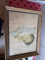 Schilderij lijst prent pease gutermann baby little heaven, Ophalen of Verzenden