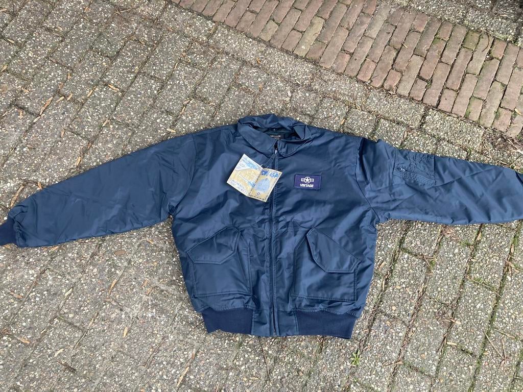 Bomberjack, Ophalen of Verzenden, Nieuw, Maat 56/58 (XL), Blauw