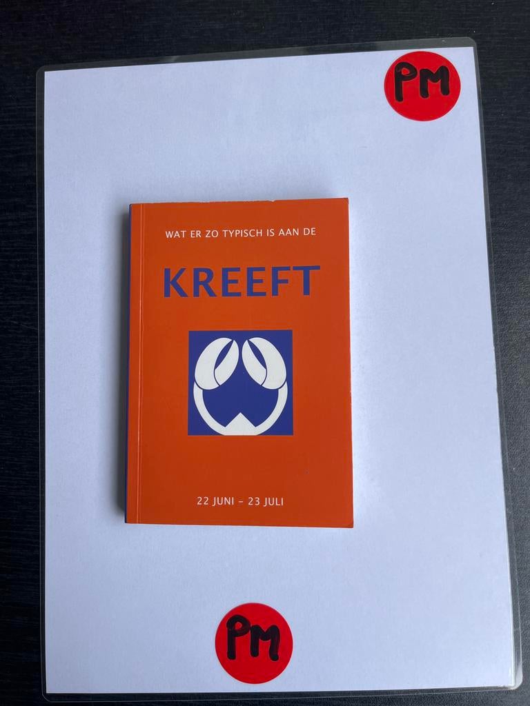 Wat er zo typisch is aan de Kreeft (22 juni - 23 juli), Boeken, Ophalen of Verzenden, Zo goed als nieuw