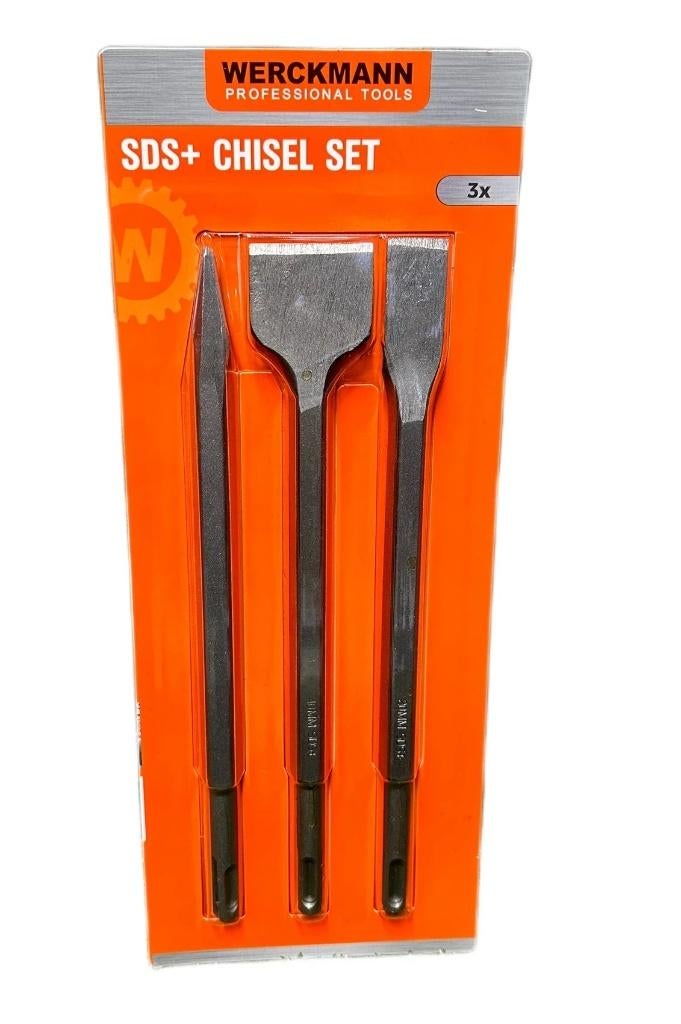 BEITELS, SET VAN 3 WERCKMAN (METSELWERK, BETON, STEEN), Ophalen of Verzenden, Zo goed als nieuw