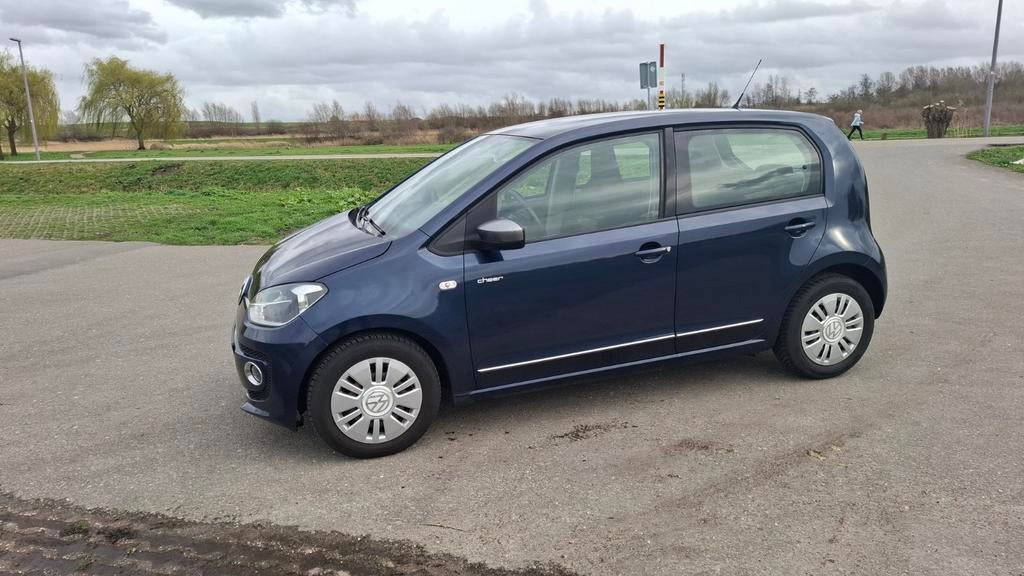 Volkswagen up! 1.0 44KW 2013 Blauw, Auto's, Voorwielaandrijving, Up!, 840 kg, Origineel Nederlands