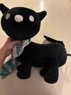 Siepie Fiep Westendorp Zwarte kat knuffel met sjaal, Ophalen of Verzenden, Zo goed als nieuw, Poes