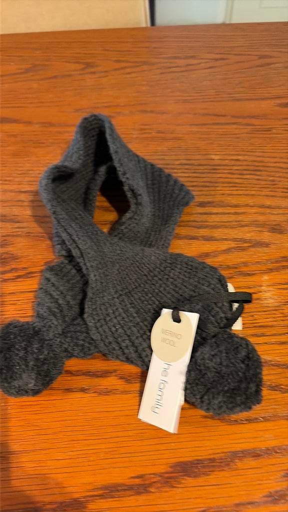 Nieuw antracietkleurig sjaaltje mt 80 merk 1+ in the Family, Ophalen of Verzenden, Nieuw, Jongetje of Meisje, Overige typen