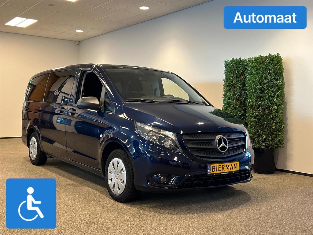 Mercedes Vito L2H1 Rolstoelbus Automaat (airco), Auto's, Automaat, 12 maanden, Gebruikt, Zwart