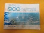 Instructieboek Saab 900, Auto diversen, Handleidingen en Instructieboekjes, Ophalen of Verzenden