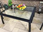 Tuintafel, Ophalen of Verzenden, Zo goed als nieuw, Rechthoekig, Kunststof