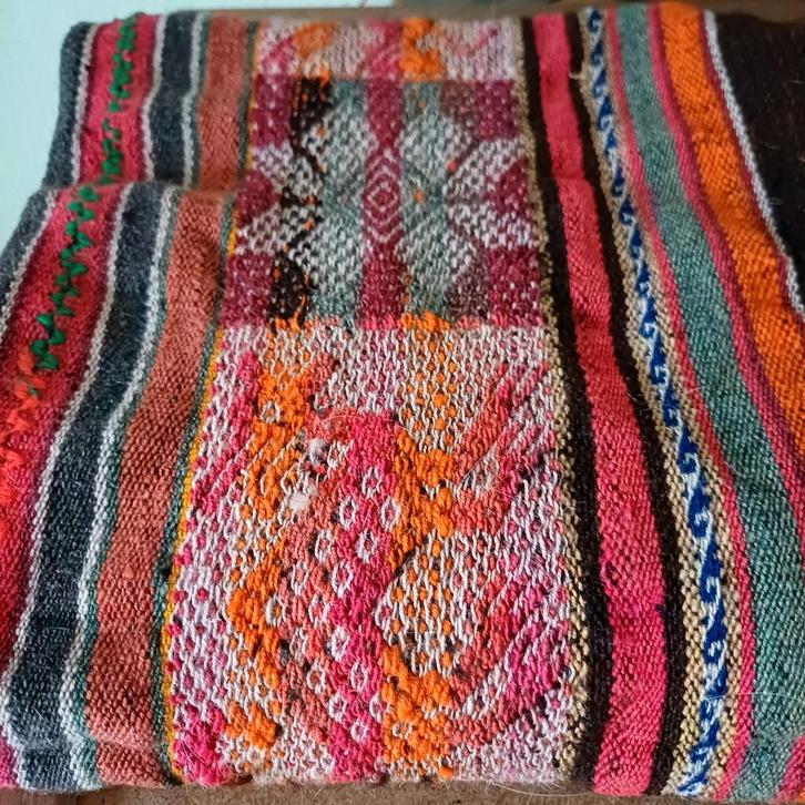 Oude manta / altaardoek / mesa-doek (Peru, Inca, Sjamanisme), Boeken, Esoterie en Spiritualiteit, Gelezen, Achtergrond en Informatie