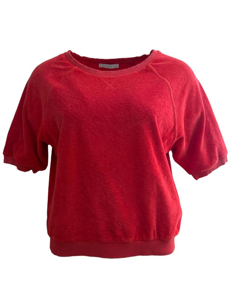 By-Bar shirt S, Kleding | Dames, T-shirts, Zo goed als nieuw, Rood, Korte mouw, Verzenden