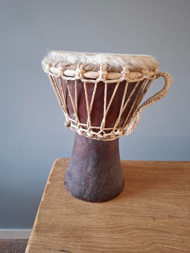 Mooie Afrikaanse trommel - Djembe, Muziek en Instrumenten, Percussie, Ophalen