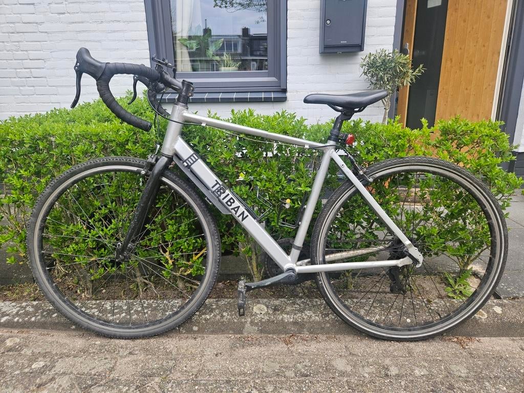 Triban racefiets, goede staat, Fietsen en Brommers, Fietsen | Racefietsen, Ophalen, Aluminium, Minder dan 10 versnellingen, Overige merken
