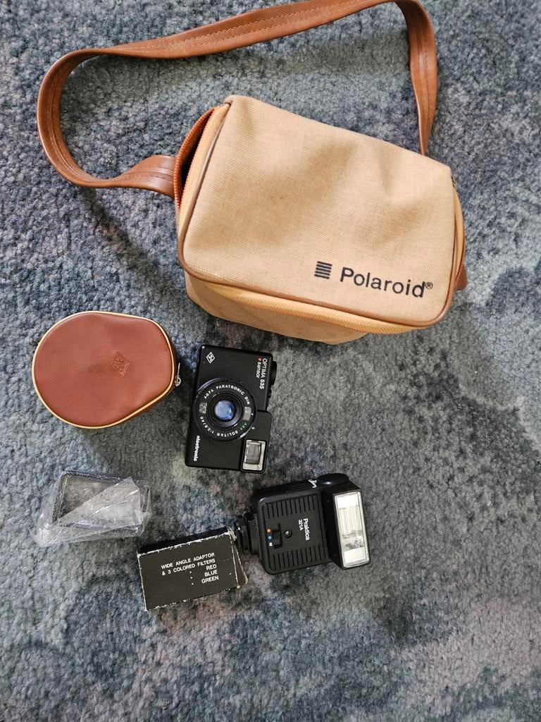 Agfa Optima 535 Sensor camera met flitser en tas, Ophalen