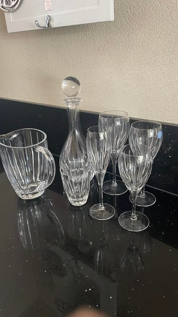 WEDGWOOD serie WINDSOR kristallen glazen, Antiek en Kunst, Ophalen of Verzenden