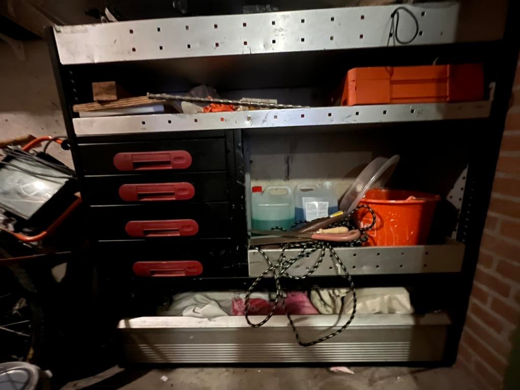 Kast voor bedrijfsbus, Ophalen, Gebruikt