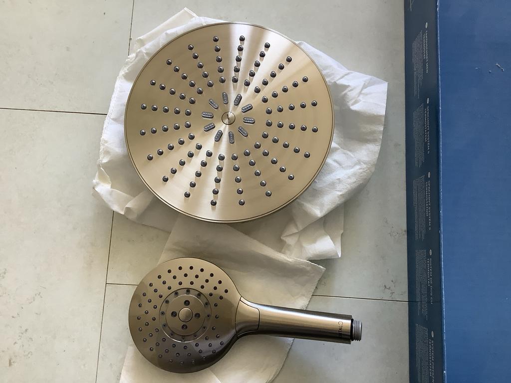 AVITAL TOPINO  hoofddouche en handdouche set., Ophalen, Nieuw, Rvs, Douche
