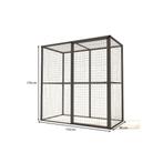 Aluminium Konijnenren Lilly, Dieren en Toebehoren, 110 cm of meer, Nieuw, Ophalen of Verzenden, 90 cm of meer