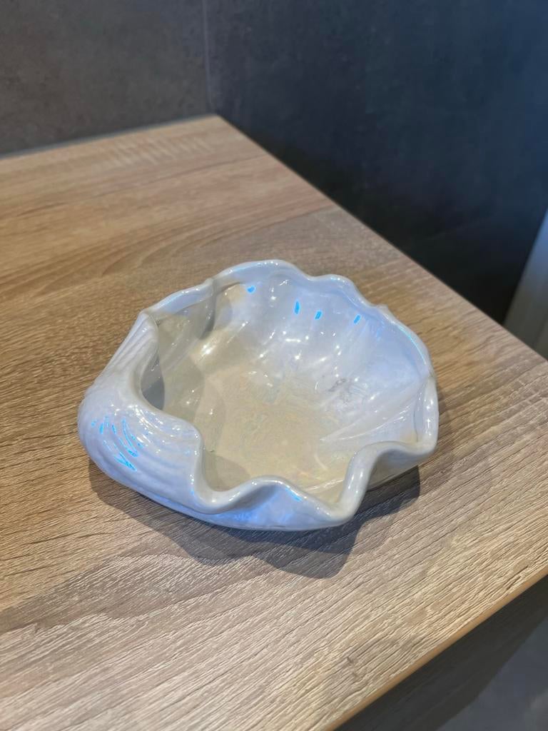 Schelpvormige schaal - parelmoer, Ophalen of Verzenden