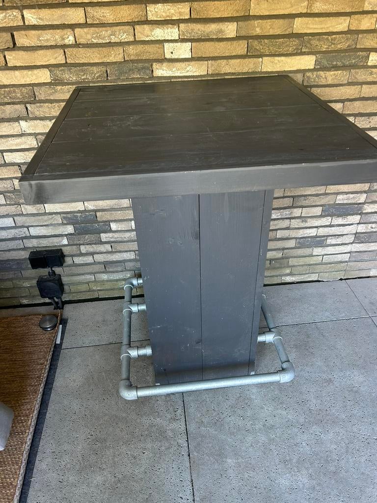 Statafel 83x83 110 cm hoog, Ophalen, Zo goed als nieuw