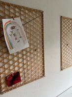 Memobord fotorek collage bord decoratiebord riet, Ophalen, Zo goed als nieuw