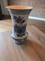 Echte Delftsblauwe vaas, handwerk Holland, Ophalen of Verzenden