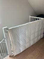 Hema 4-seizoenen dekbed 200x200 cm dons/veren, Ophalen, Gebruikt, Wit, Tweepersoons