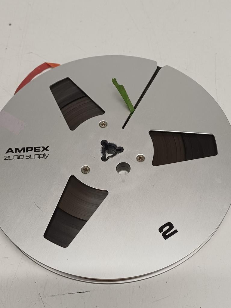 Ampex metalen spoelen 18cm Studio Supply set van 2, Audio, Tv en Foto, Bandrecorders, Ophalen of Verzenden