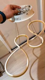 Moderne Gouden Hanglamp - Industrieel Design, Huis en Inrichting, Ophalen, Gebruikt, Metaal, 50 tot 75 cm